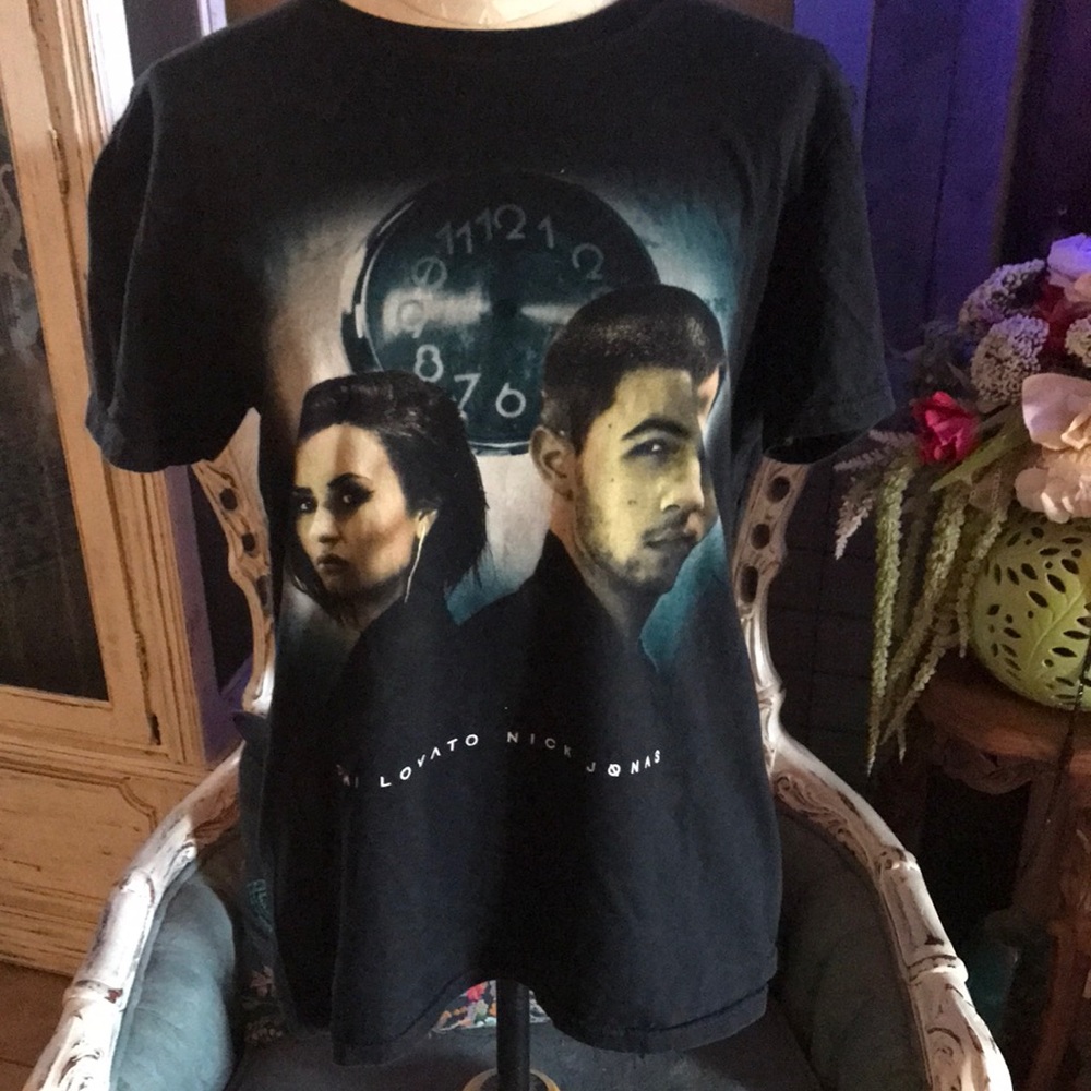 Demi lovato and nick jonas 2016 future now tour shirt